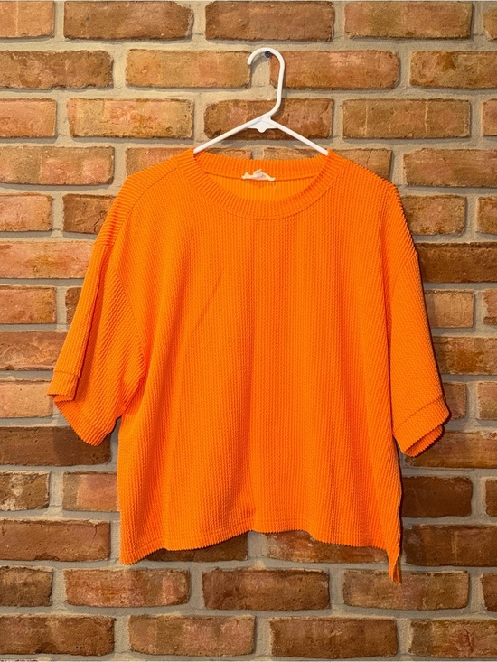 Sewn and Seen Tops - Sewn & Seen Orange Top | Women’s Size Large